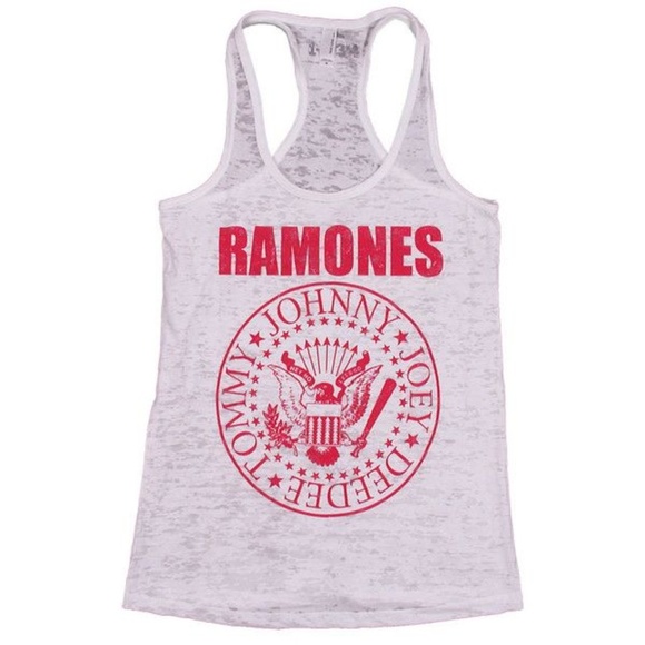Next Level Apparel Tops - Ramones Distressed Logo Tank Top - Size XXL